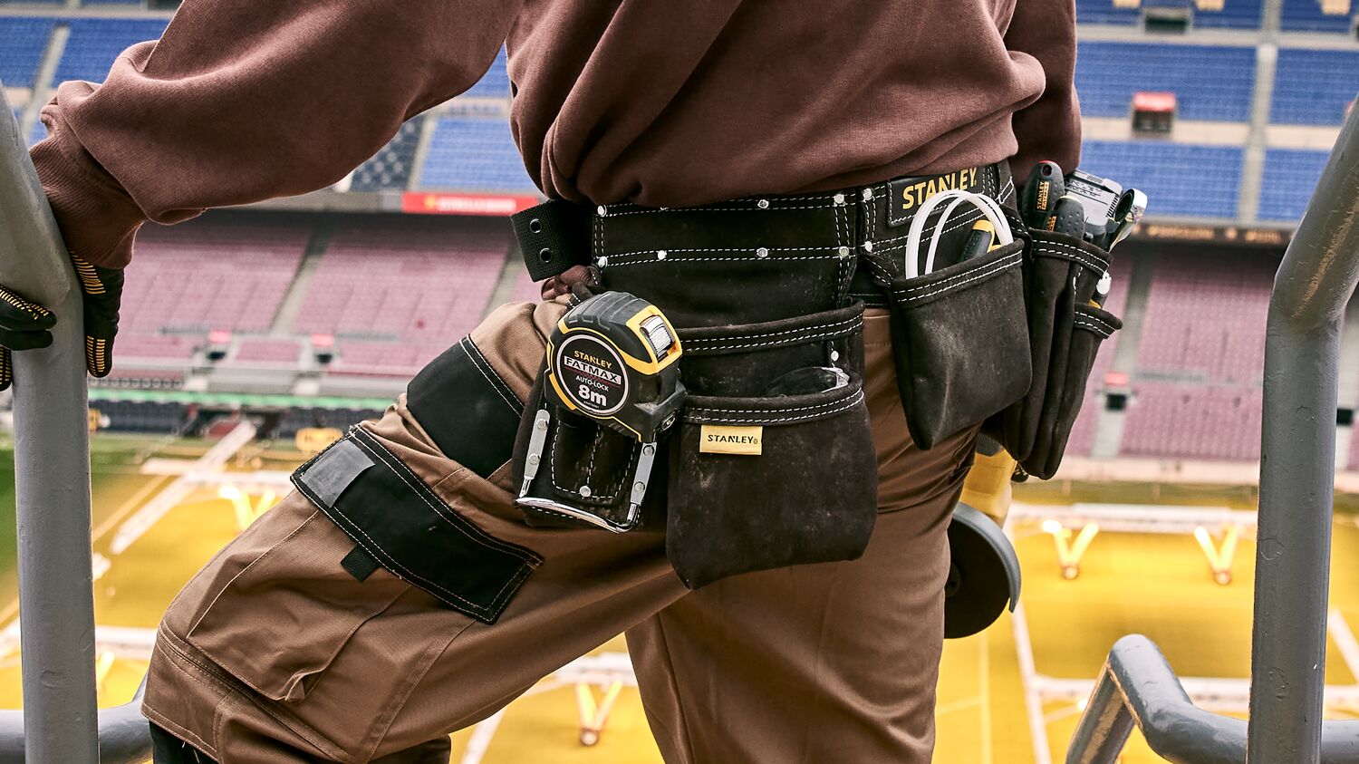 STANLEY® FATMAX® Leather Tool Belt 
