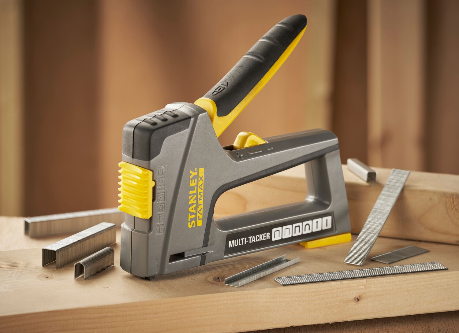 STANLEY® FATMAX® 6-in1 Multi Tacker with Staples